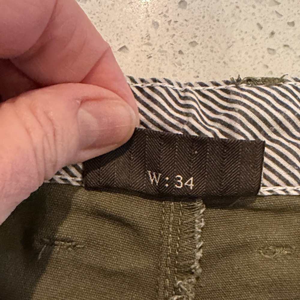Jachs Men's Khaki Flat Front Shorts - Picture 3 of 7